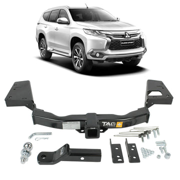 TAG Heavy Duty Towbar for Mitsubishi Pajero Sport (01/2015 - 11/2019) - Brixton 4x4 - Buy Online Now!